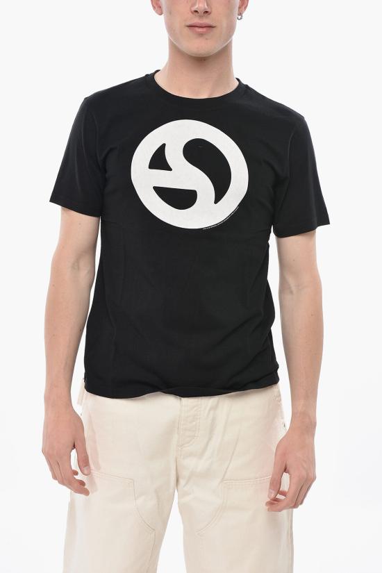  아크네 스튜디오 로고 티셔츠 CL0265900 Black