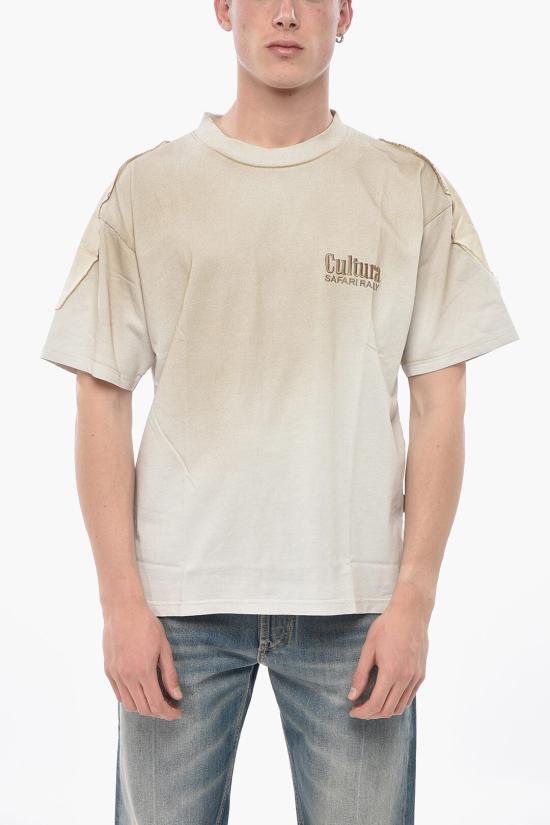  쿨투라 반팔 티셔츠 S25CULT A008 WHITE Beige