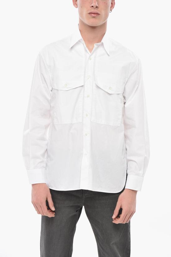  선플라워 긴팔 셔츠 1252 001 White