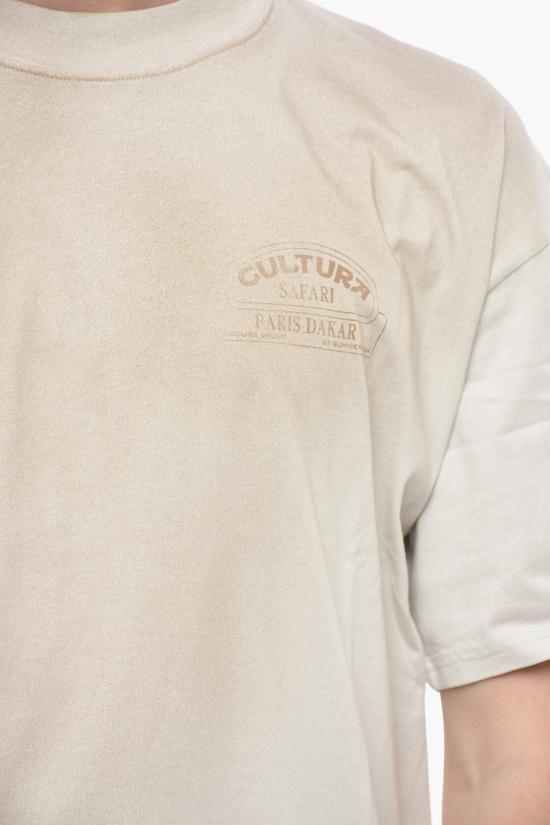  쿨투라 반팔 티셔츠 S25CULT A006 DIRTY SAND Beige - CULTURA