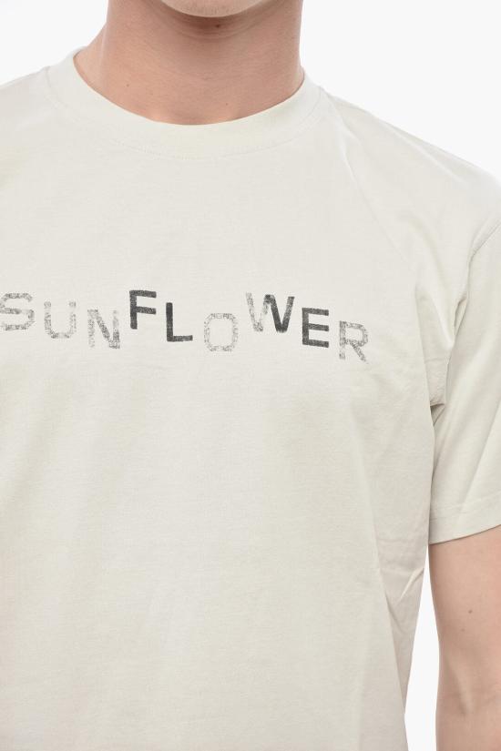  선플라워 반팔 티셔츠 2038 810 Beige - SUNFLOWER
