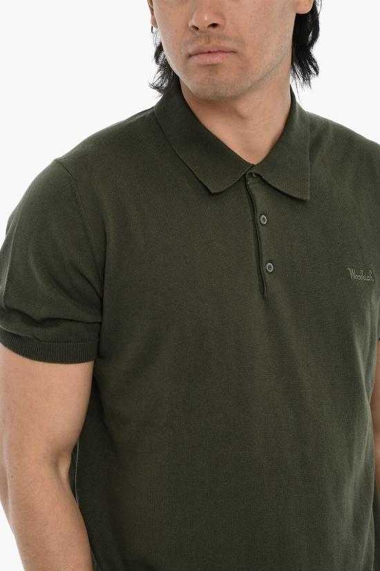  울리치 폴로 티셔츠 CFWOKN0154MRUF0608 6262 Green - WOOLRICH