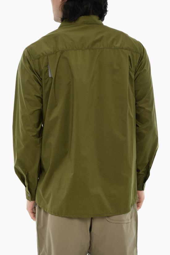  울리치 긴팔 셔츠 CFWJSI0029MRUT3055 GR Green - WOOLRICH