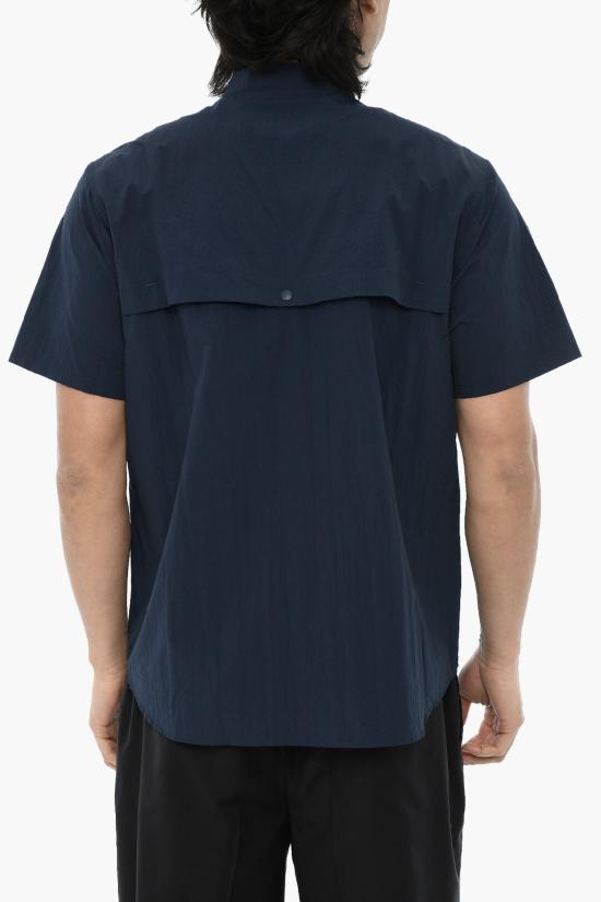  울리치 반팔 셔츠 CFWJSI0019MRUT2760 N Blue - WOOLRICH