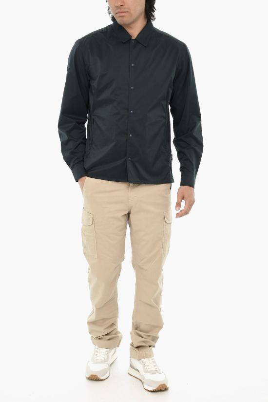  울리치 긴팔 셔츠 CFWJSI0029MRUT3055 N Blue - WOOLRICH