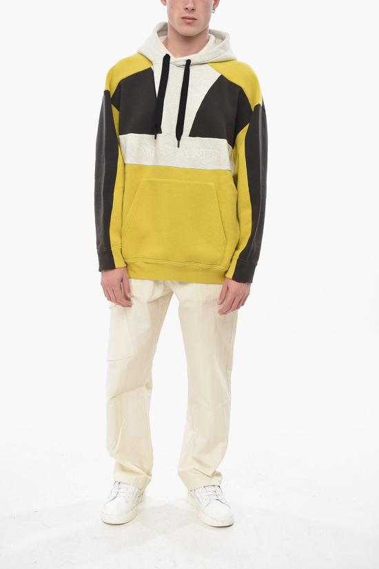  이자벨마랑 후드 티셔츠 SW0097HA B1M11H YELLOW - ISABEL MARANT