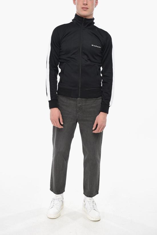  이자벨마랑 긴팔 티셔츠 SW0090HA B1M10H BLACK - ISABEL MARANT