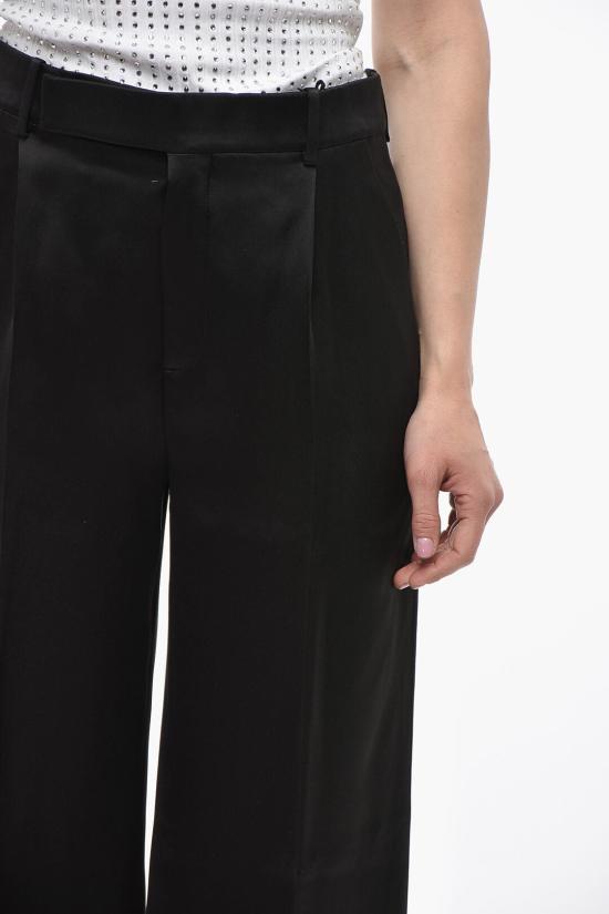  생로랑 스트레이트 팬츠 736713 Y013G 1000 Black - SAINT LAURENT