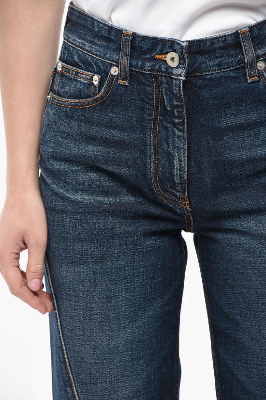  살바토레 페라가모 데님 팬츠 13E909 P 775887 DISTRESSED Blue - SALVATORE FERRAGAMO