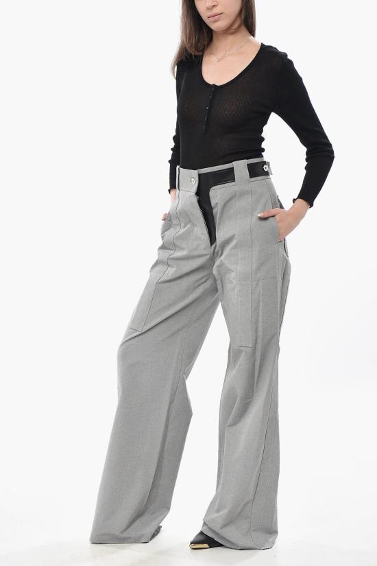  살바토레 페라가모 스트레이트 팬츠 13F981 P 775876 SALEPEPE Gray - SALVATORE FERRAGAMO