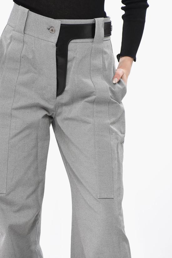  살바토레 페라가모 스트레이트 팬츠 13F981 P 775876 SALEPEPE Gray - SALVATORE FERRAGAMO
