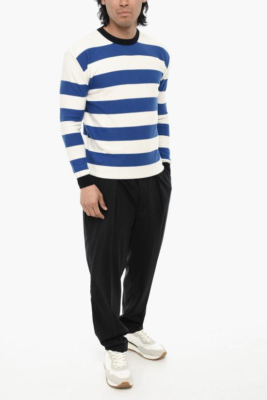  울리치 스웨터 CFWOKN0058MRUF0446 397 Bianco Blu - WOOLRICH
