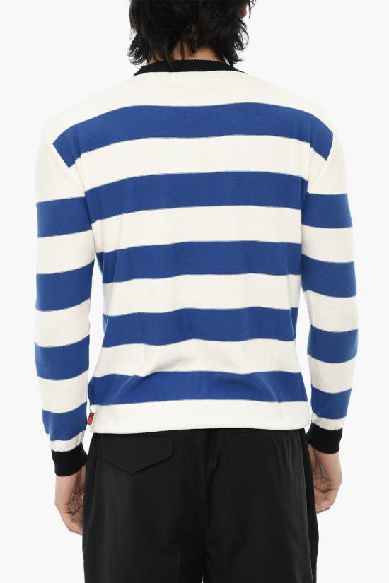  울리치 스웨터 CFWOKN0058MRUF0446 397 Bianco Blu - WOOLRICH