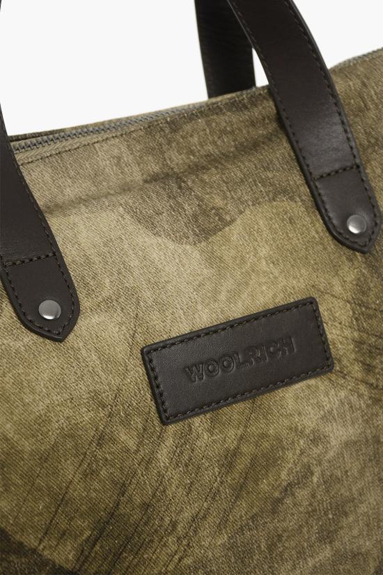  울리치 토트백 CFWOBA0031MRUT3139 8570 Green - WOOLRICH