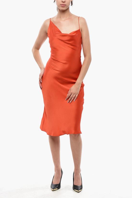  스텔라 맥카트니 미디 스커트 6A0087 3AU309 6025 Orange