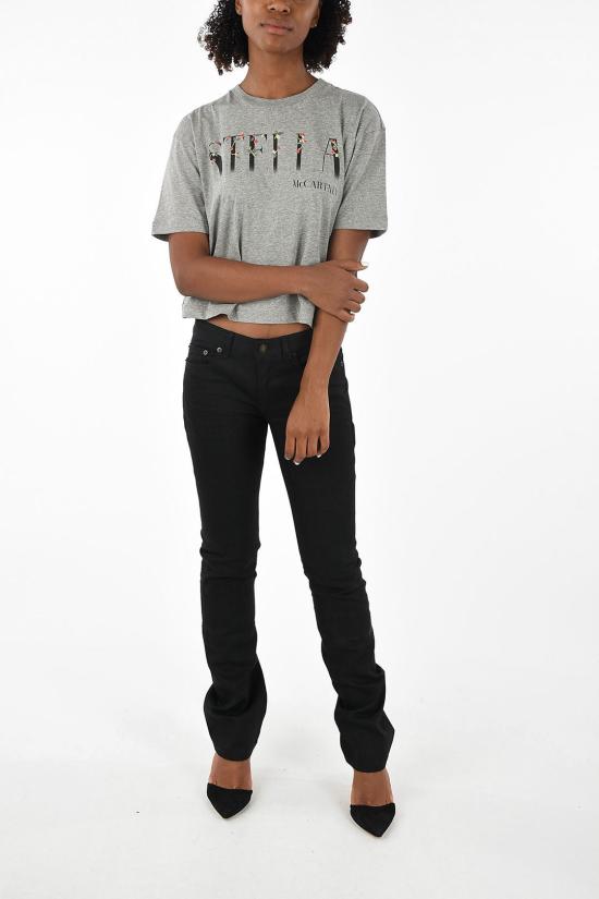  스텔라 맥카트니 반팔 티셔츠 WN0 523506 SLW69 1500 Gray - STELLA MCCARTNEY
