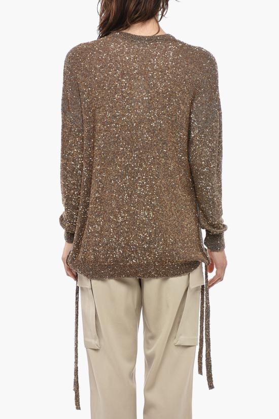  스텔라 맥카트니 스웨터 6K01303S23421265 Oro Grigio - STELLA MCCARTNEY
