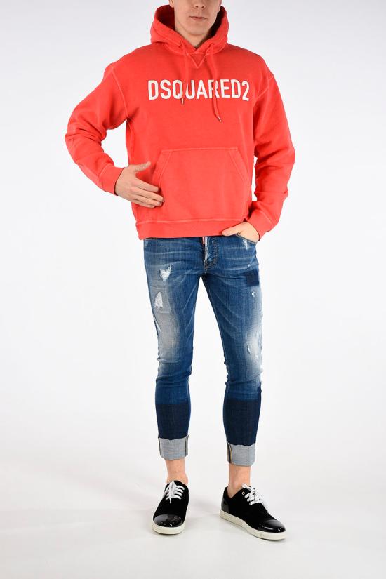  디스퀘어드2 후드 티셔츠 S74GU0227 S25217 303 Red - DSQUARED2