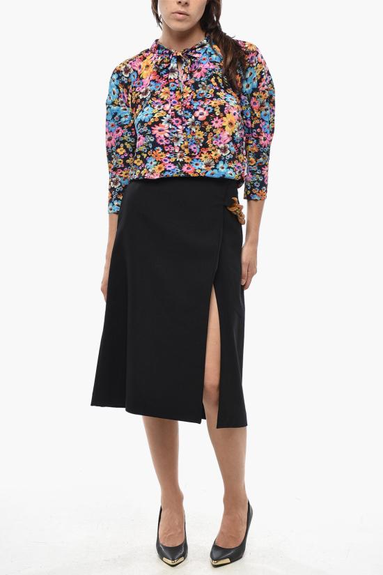  스텔라 맥카트니 미디 스커트 6300093AU7011000 Black - STELLA MCCARTNEY