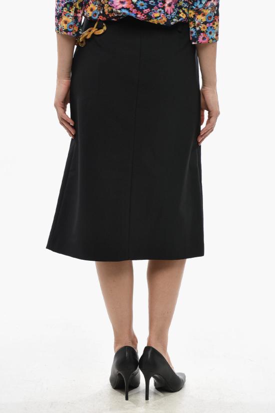  스텔라 맥카트니 미디 스커트 6300093AU7011000 Black - STELLA MCCARTNEY