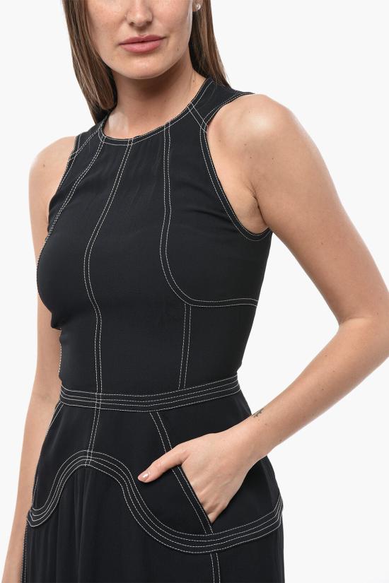  스텔라 맥카트니 미디 원피스 603113SRA021000 Black - STELLA MCCARTNEY