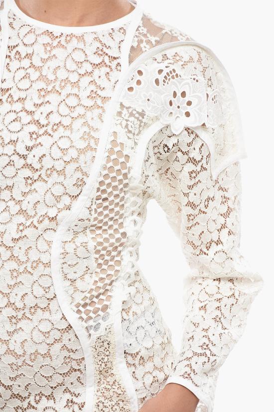  스텔라 맥카트니 숏 원피스 603116SLA029503 White - STELLA MCCARTNEY