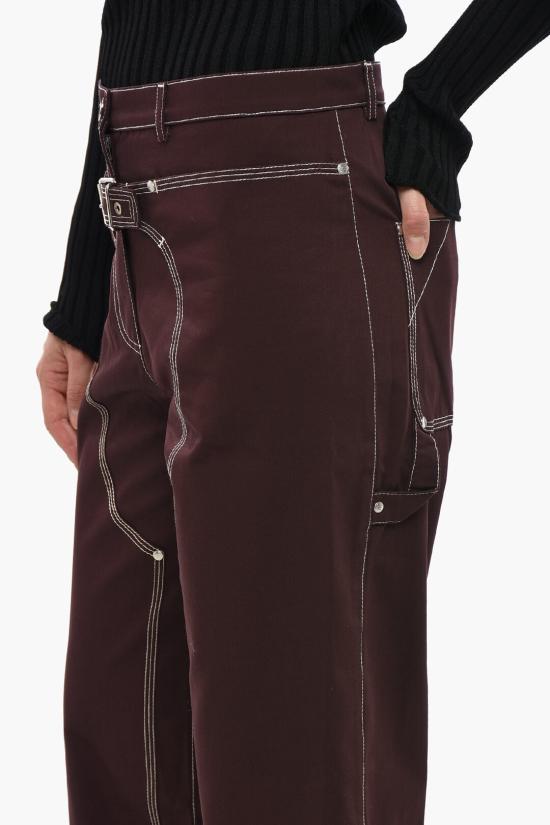  스텔라 맥카트니 스트레이트 팬츠 6400373AU4505000 Brown - STELLA MCCARTNEY