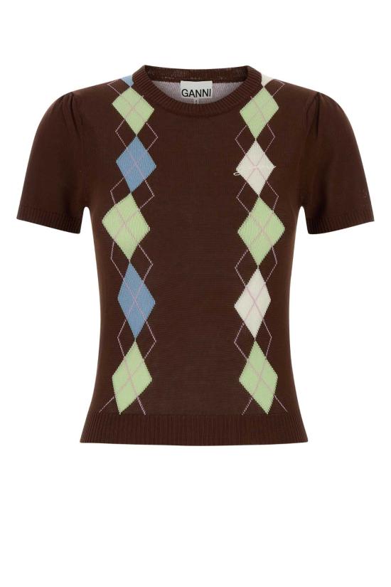 26FW 가니 스웨터 A1040295 05H Brown