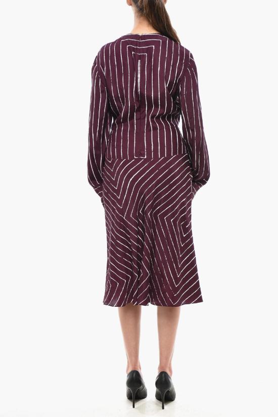  스텔라 맥카트니 롱 원피스 6A00643AS3545000 Burgundy - STELLA MCCARTNEY