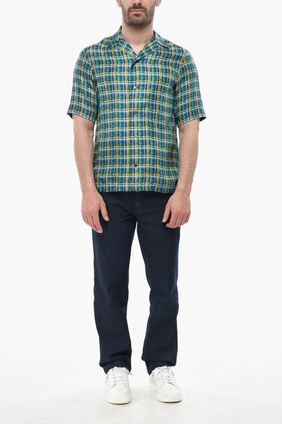  꼬르넬리아니 반팔 셔츠 93IH44 9311968 004 Multicolor - CORNELIANI