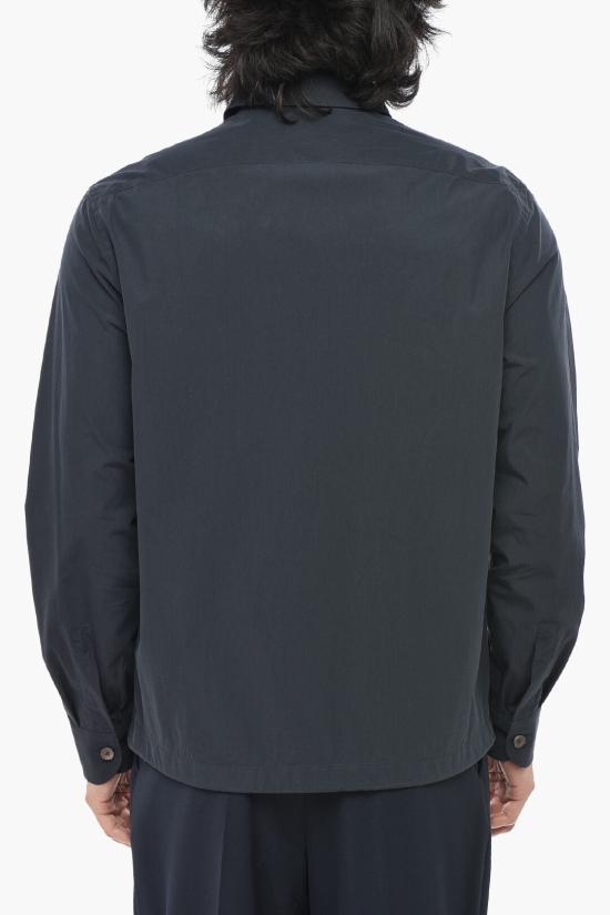  꼬르넬리아니 긴팔 셔츠 89LI09 2111506 001 Blue - CORNELIANI