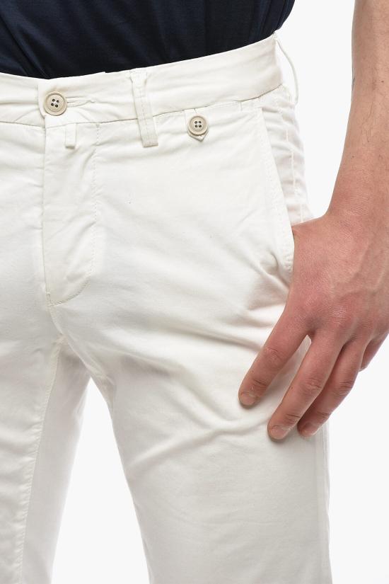 꼬르넬리아니 스트레이트 팬츠 754AP4 5120169 028 White - CORNELIANI