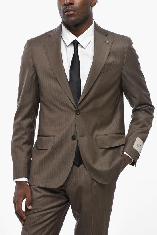  꼬르넬리아니 수트 세트 277Z63 2767306 030 Brown - CORNELIANI