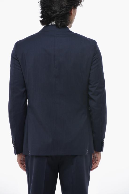  꼬르넬리아니 수트 세트 277Z63 2768325 002 Blue - CORNELIANI