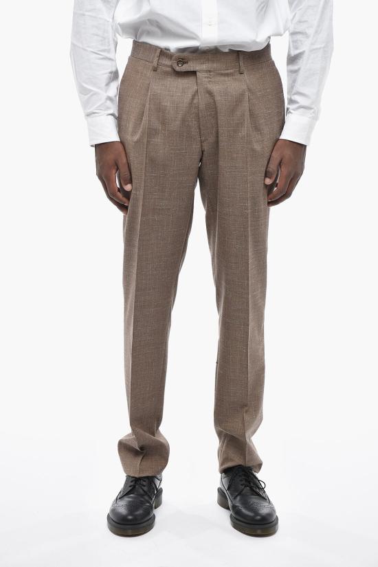  꼬르넬리아니 수트 세트 277Z65 2767349 031 Brown - CORNELIANI