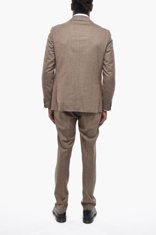  꼬르넬리아니 수트 세트 277Z65 2767349 031 Brown - CORNELIANI