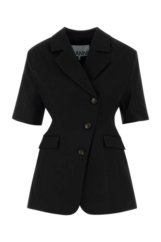26FW 가니 수트 자켓 A1020097 099 Black