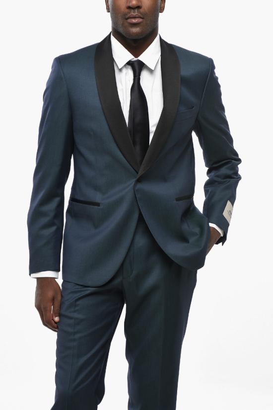  꼬르넬리아니 수트 세트 277R97 2768127 052 Blue - CORNELIANI