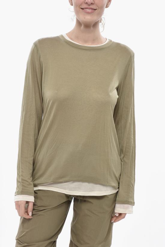  빈스 반팔 티셔츠 V982584380NF 350ATC Green