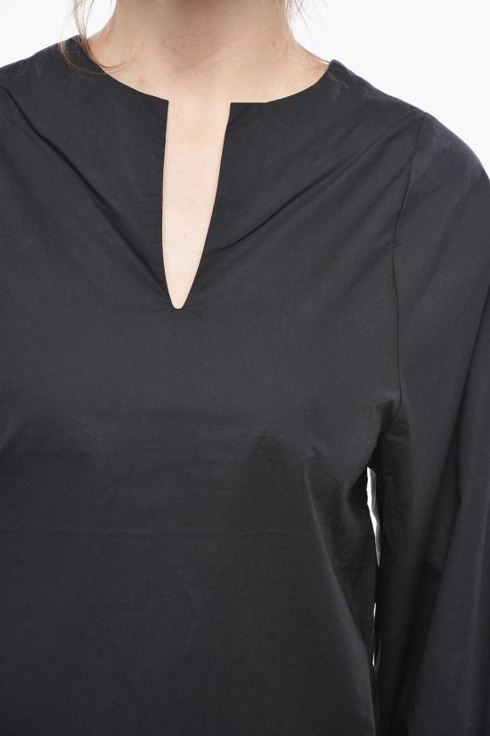  바이말렌비거 블라우스 Q71873009CO 050 Midnight blue - BY MALENE BIRGER