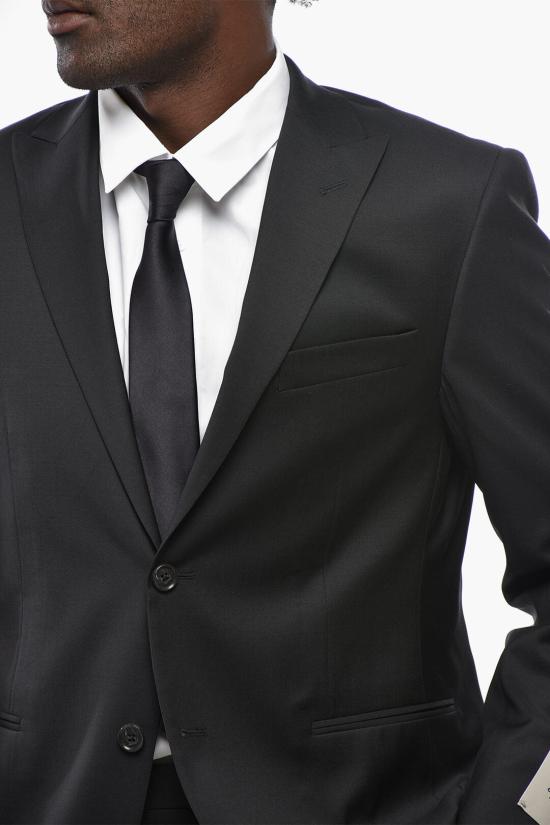  꼬르넬리아니 수트 세트 277R98 2768303 021 Black - CORNELIANI