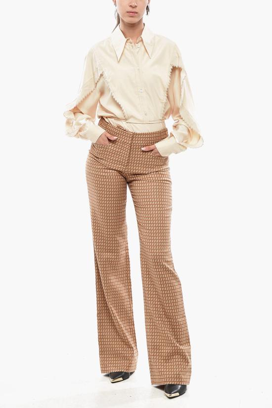  스텔라 맥카트니 스트레이트 팬츠 601671SPA01 Orange - STELLA MCCARTNEY