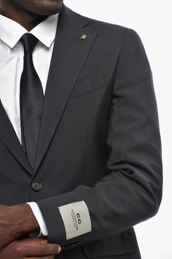  꼬르넬리아니 수트 세트 277Z63 2764135 021 Anthracite - CORNELIANI