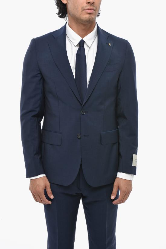  꼬르넬리아니 수트 세트 277Z63 2764135 002 Blue - CORNELIANI