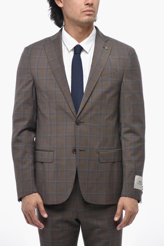  꼬르넬리아니 수트 세트 277Z46 2767421 033 Brown - CORNELIANI