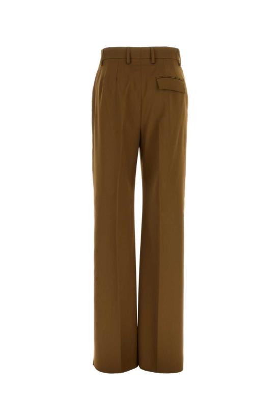26FW 살바토레 페라가모 스트레이트 팬츠 13H458795829 SOYSEED Brown - SALVATORE FERRAGAMO