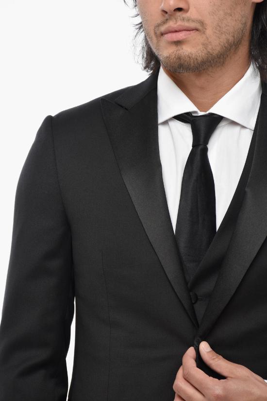  꼬르넬리아니 수트 세트 938902 9398150 020 Black - CORNELIANI