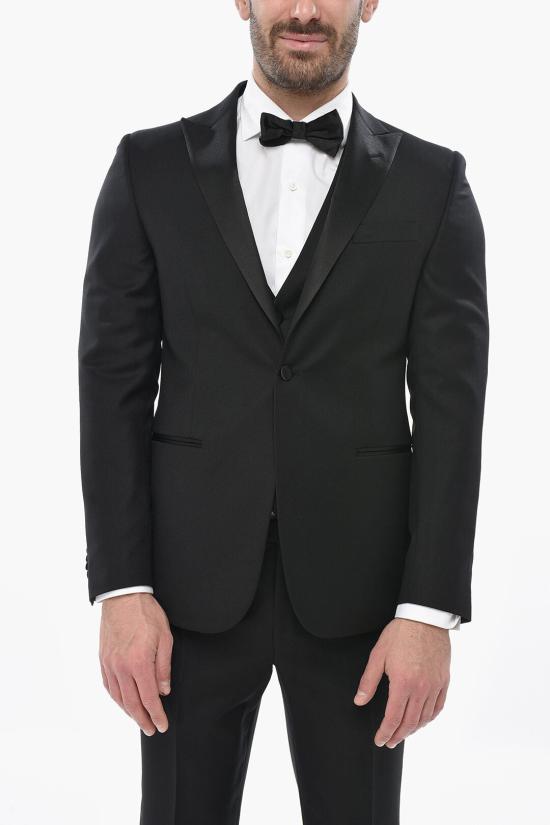  꼬르넬리아니 수트 세트 938T20 9398236 020 Black - CORNELIANI