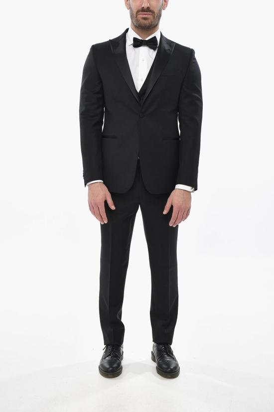  꼬르넬리아니 수트 세트 938T20 9398236 020 Black