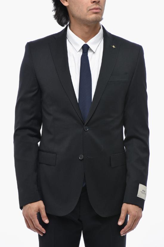  꼬르넬리아니 수트 세트 277R29 2768303 001 Blue - CORNELIANI